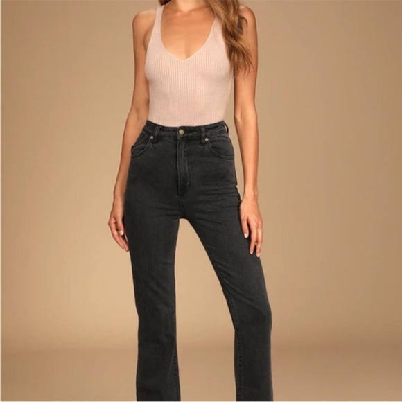 NWT Lulu's Emberlin Open Back Ribbed Bodysuit - Picture 6 of 12